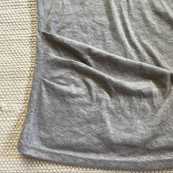 Spicy Holic Gray Shoulder Padded T-Shirt Size S - Picture 3 of 8
